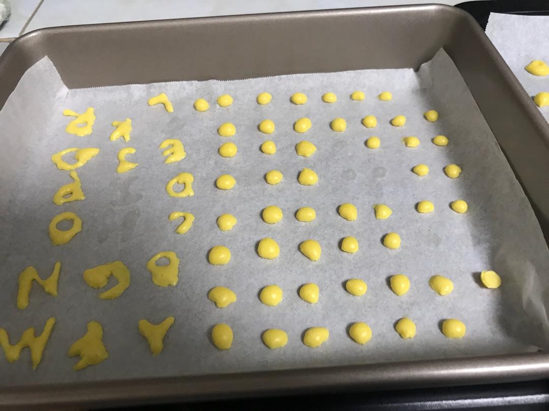 宝宝辅食系列～蛋黄溶豆