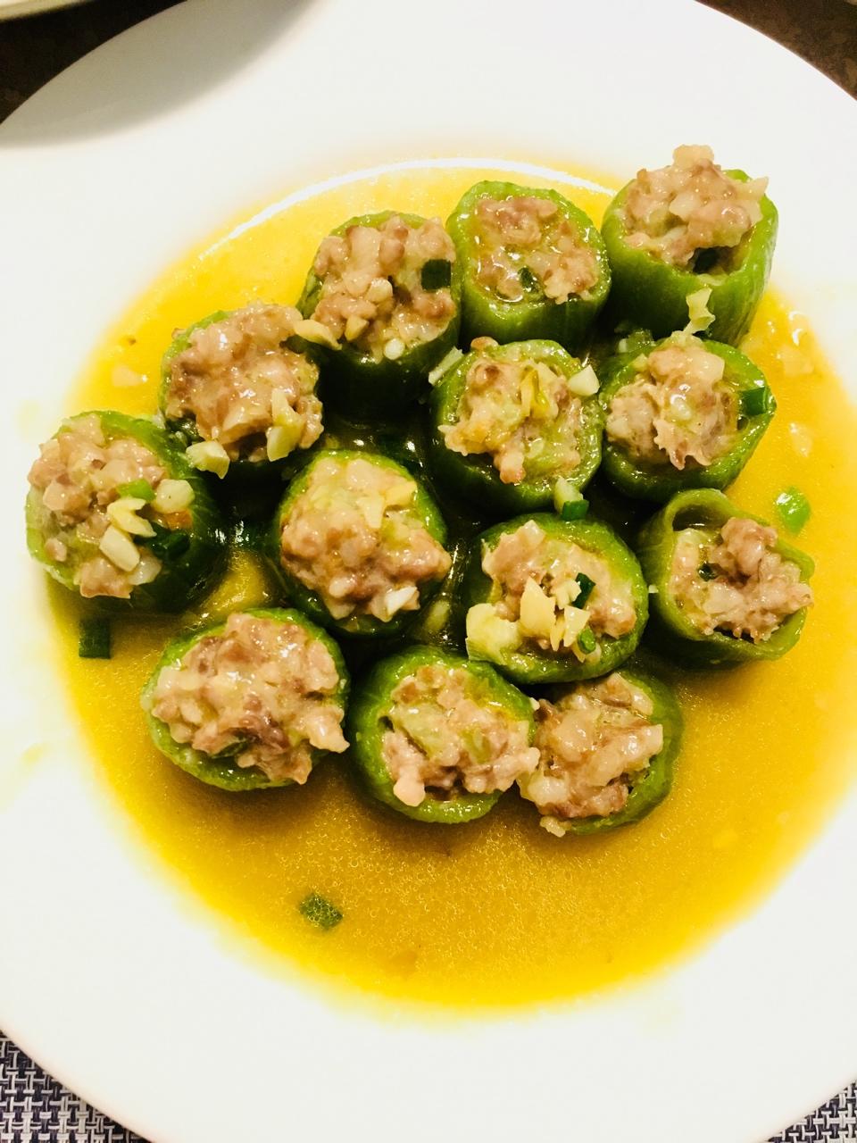 丝瓜酿肉丸