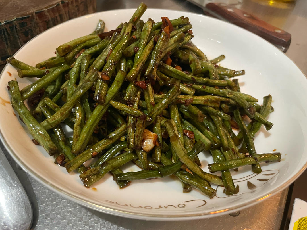 干煸豇豆（少油版）