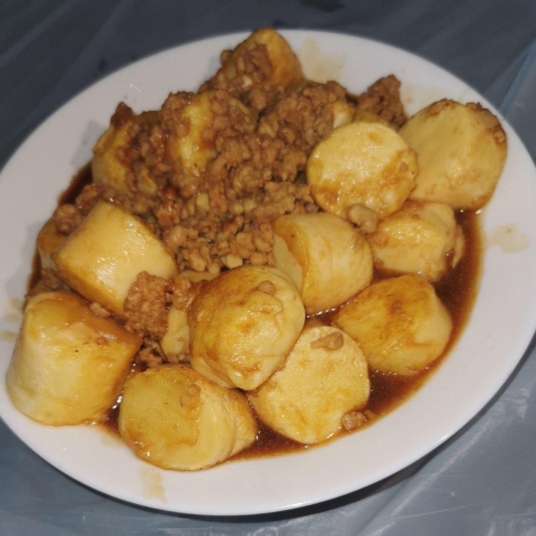 肉末日本豆腐（下饭家常菜）