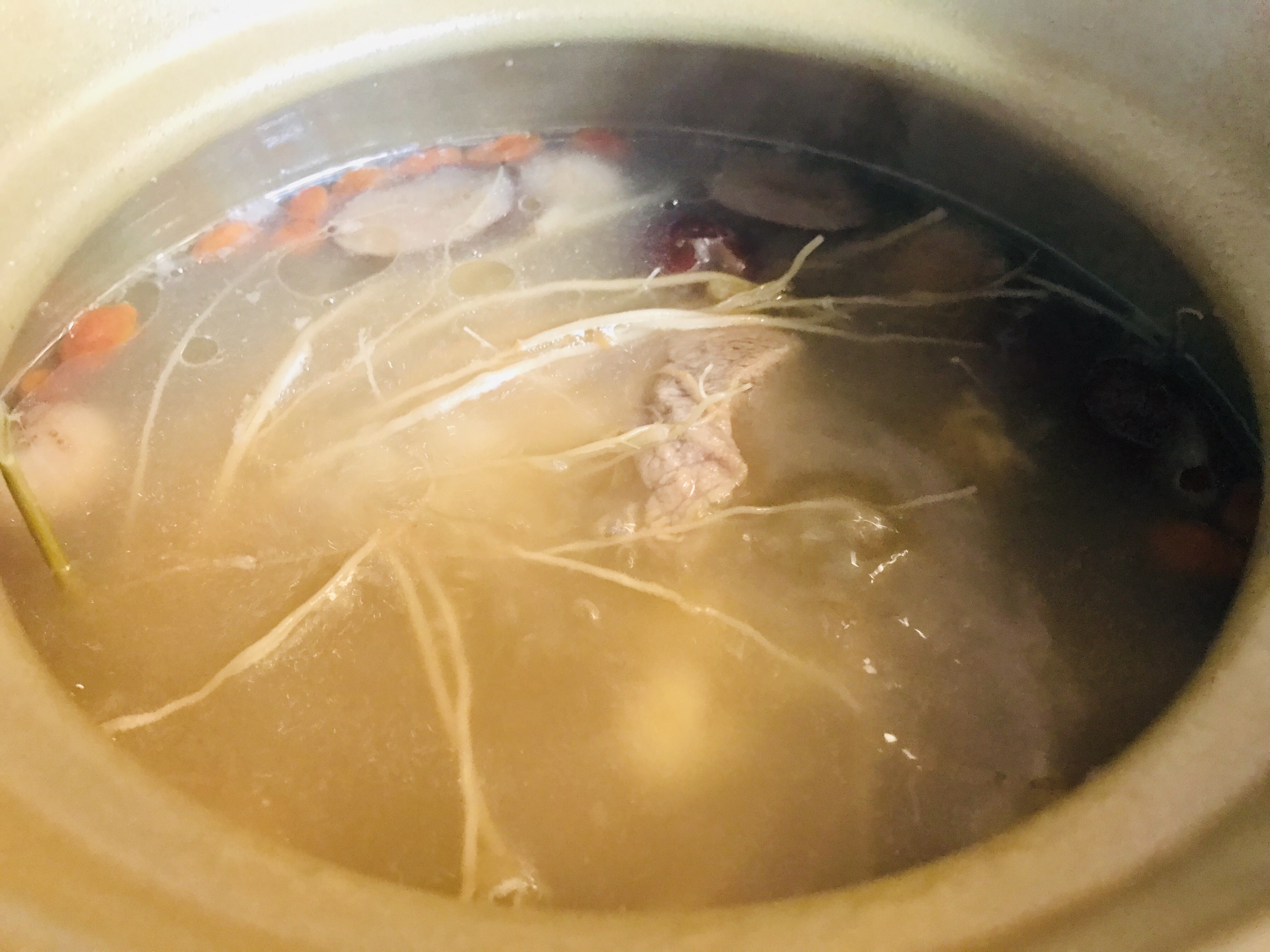 养肝草排骨汤的做法 步骤8