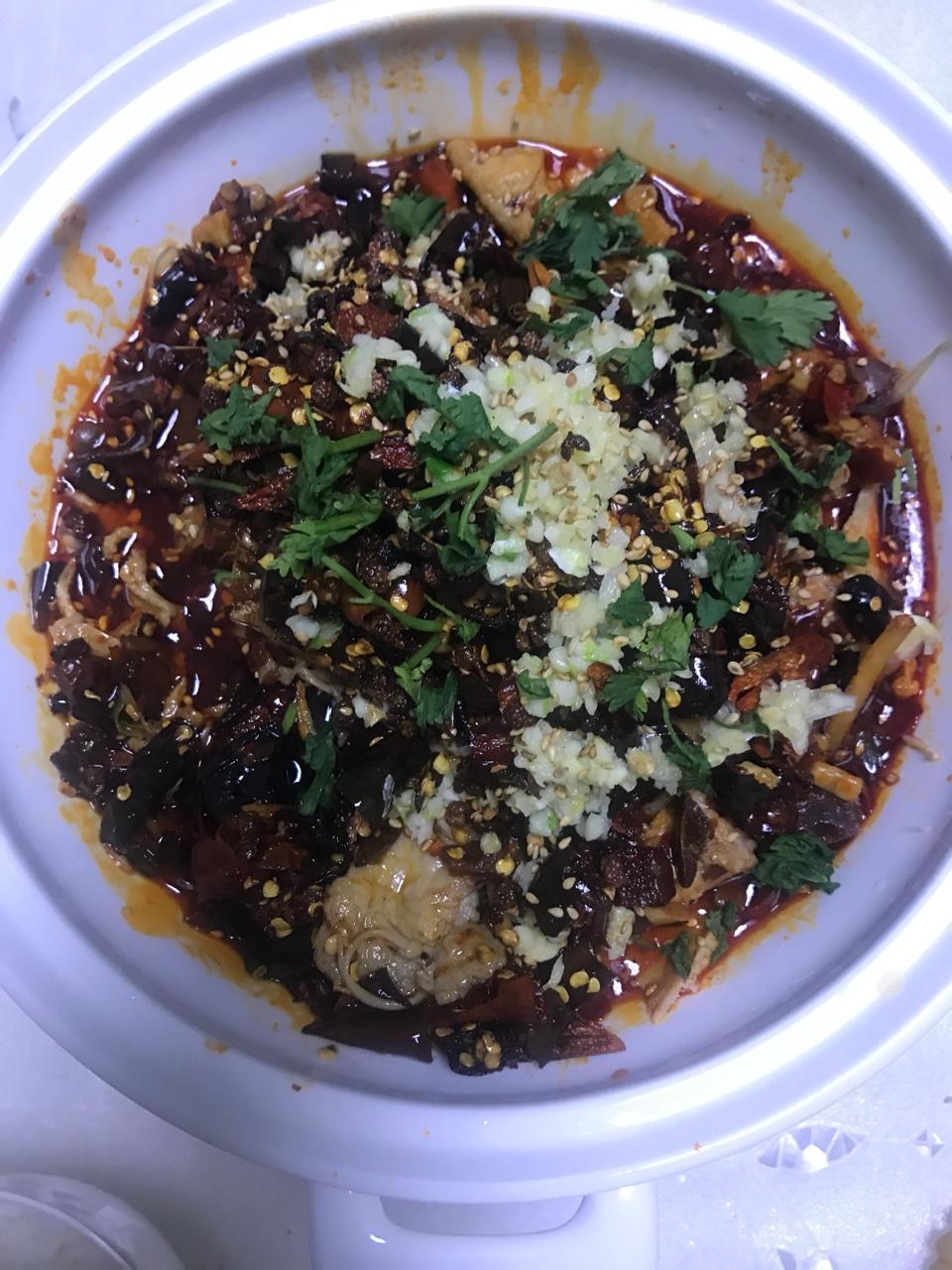 绝味川菜—水煮肉片๑