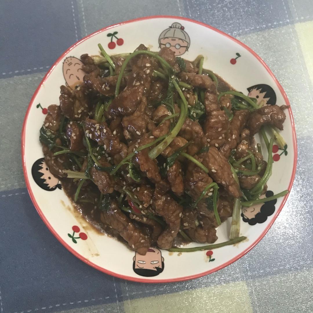 香菜牛肉