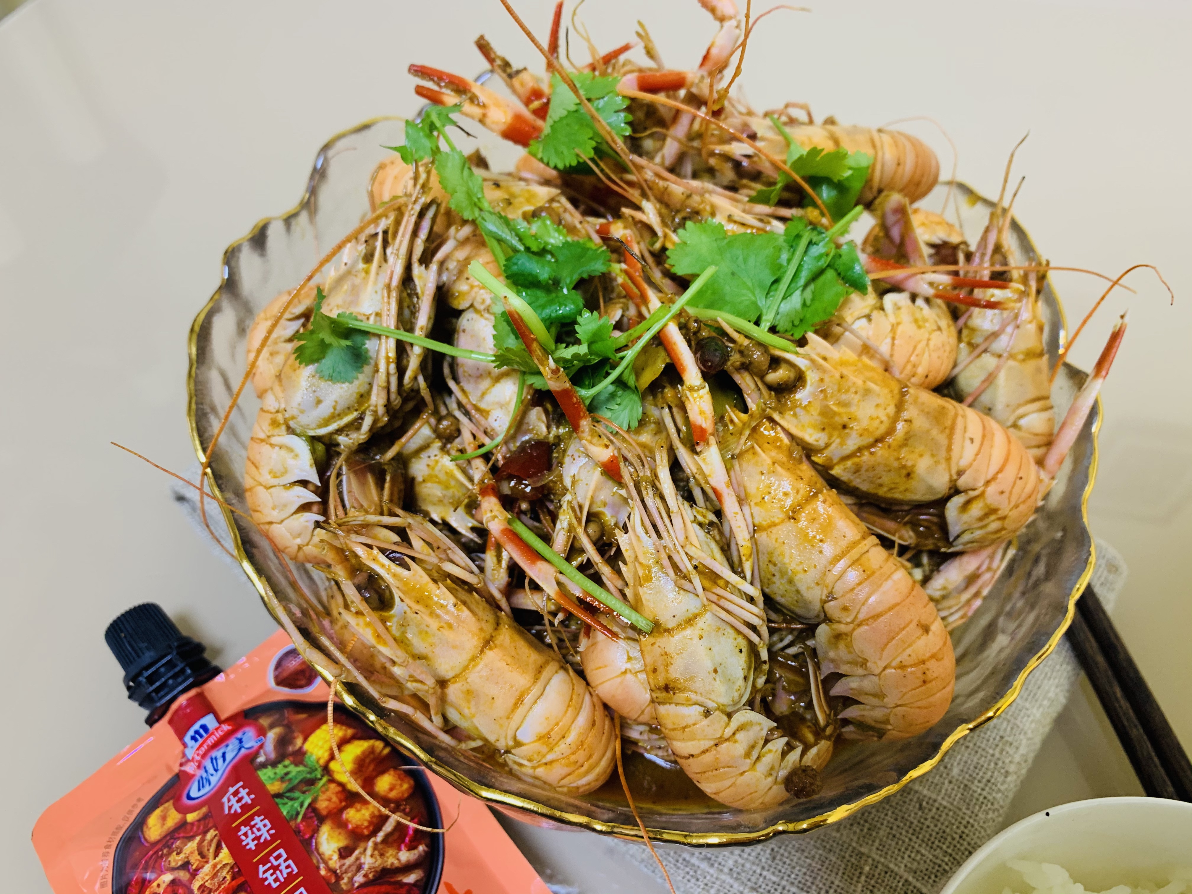 超简单麻辣海龙虾-味好美锅物料理