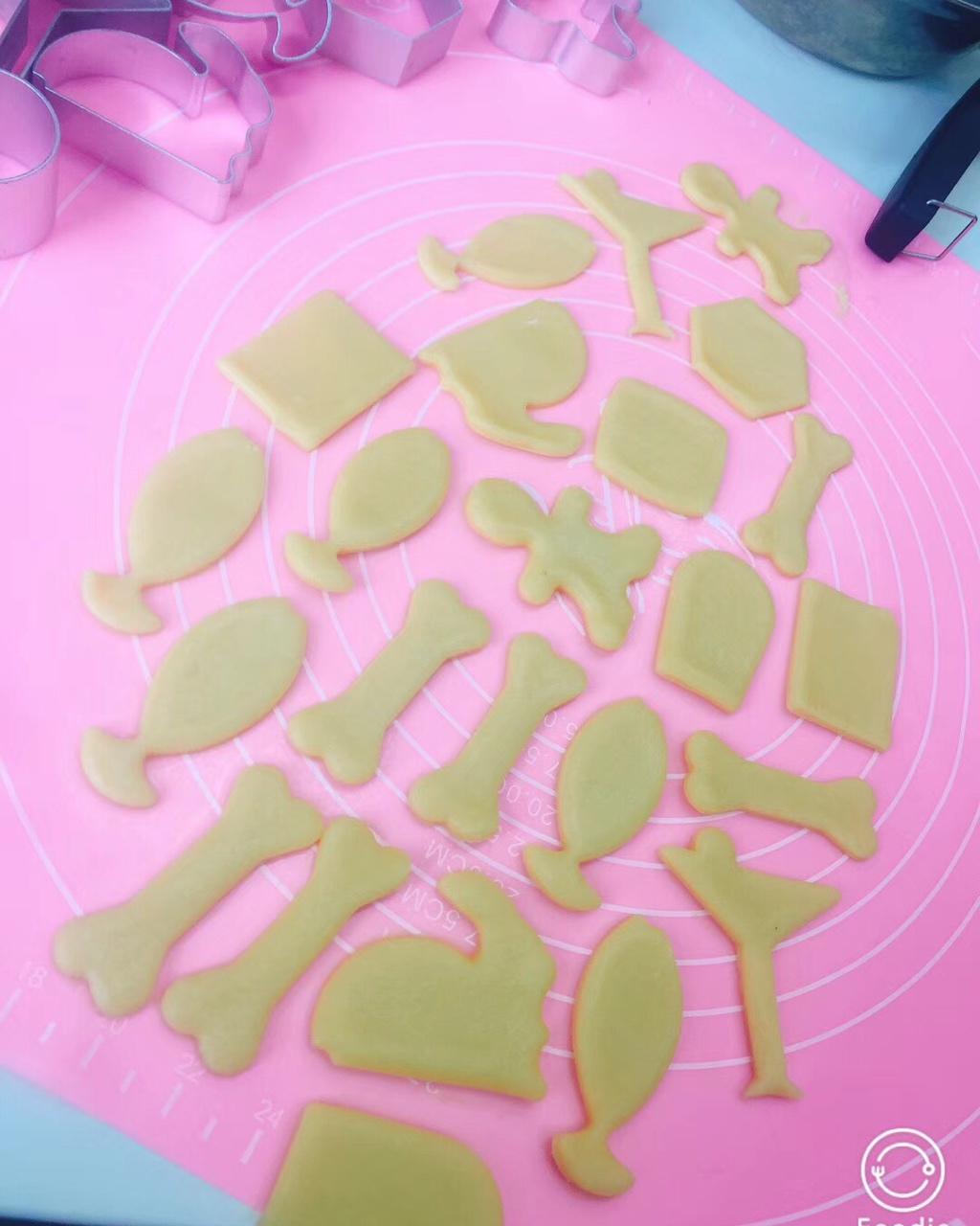 卡通黄油饼干