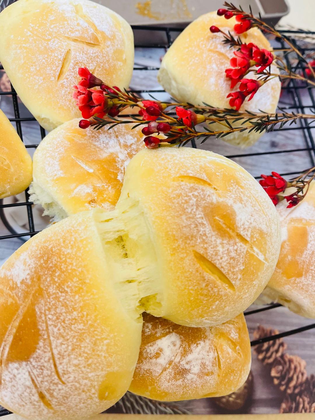 纯奶手撕吐司的做法 步骤1