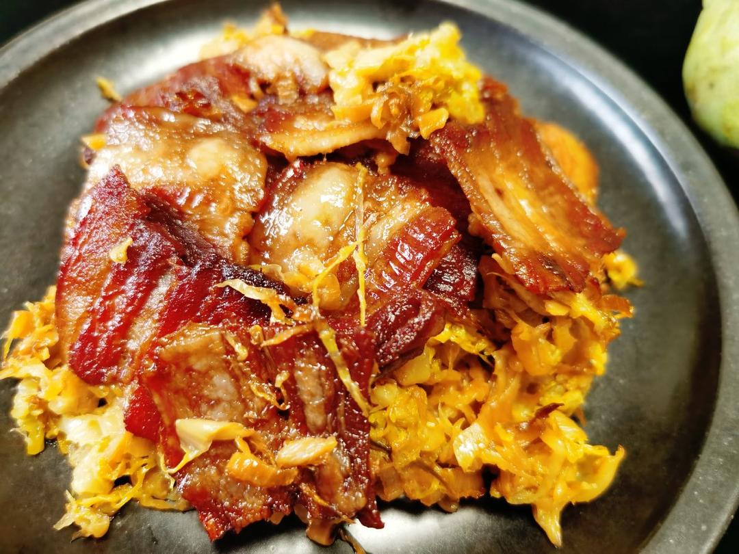 童话做的烤酸菜五花肉