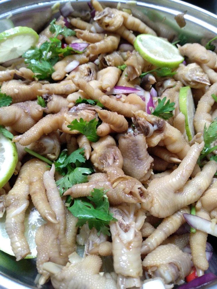 柠檬凤爪--夏日清新菜