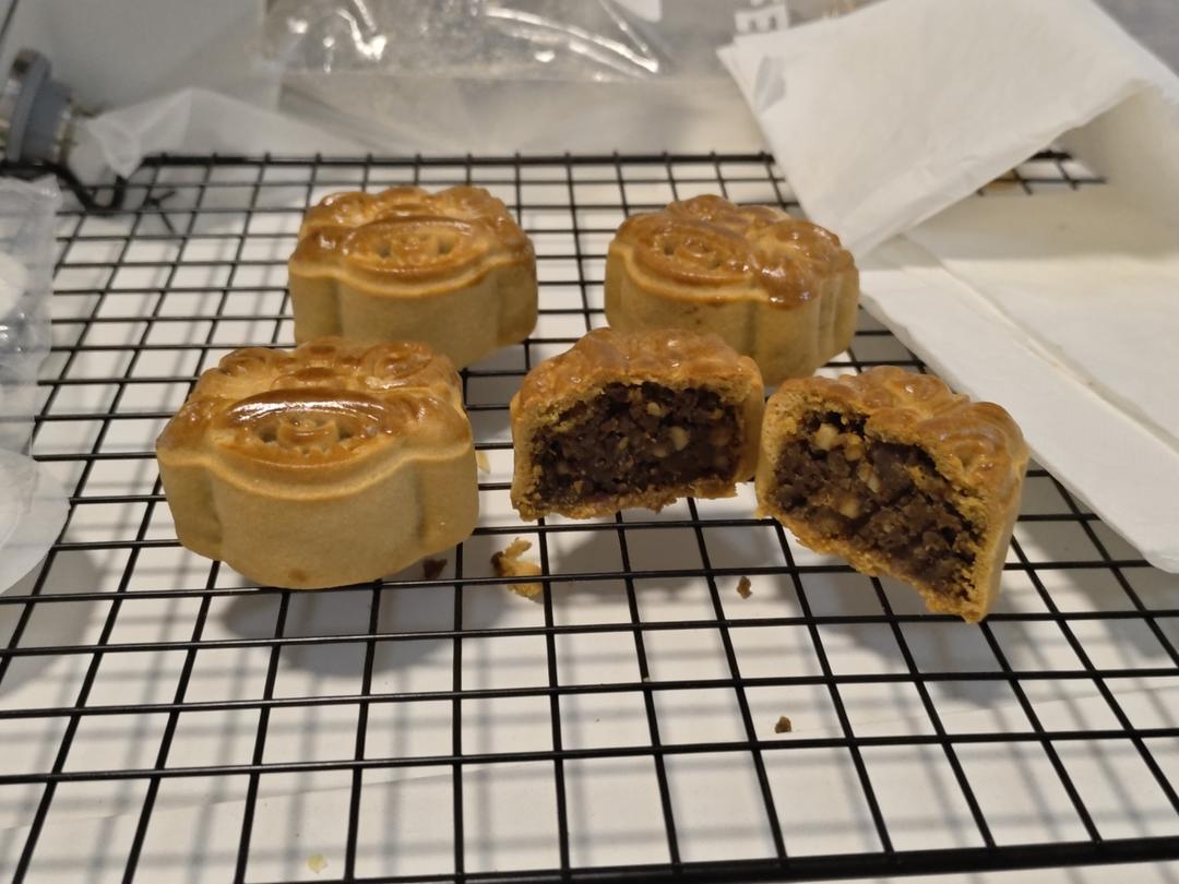 广式藤椒牛肉月饼（空气炸锅版）的做法