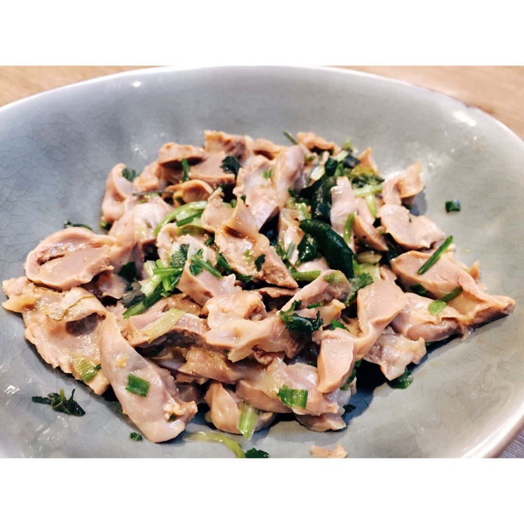 麻油香拌鸡胗