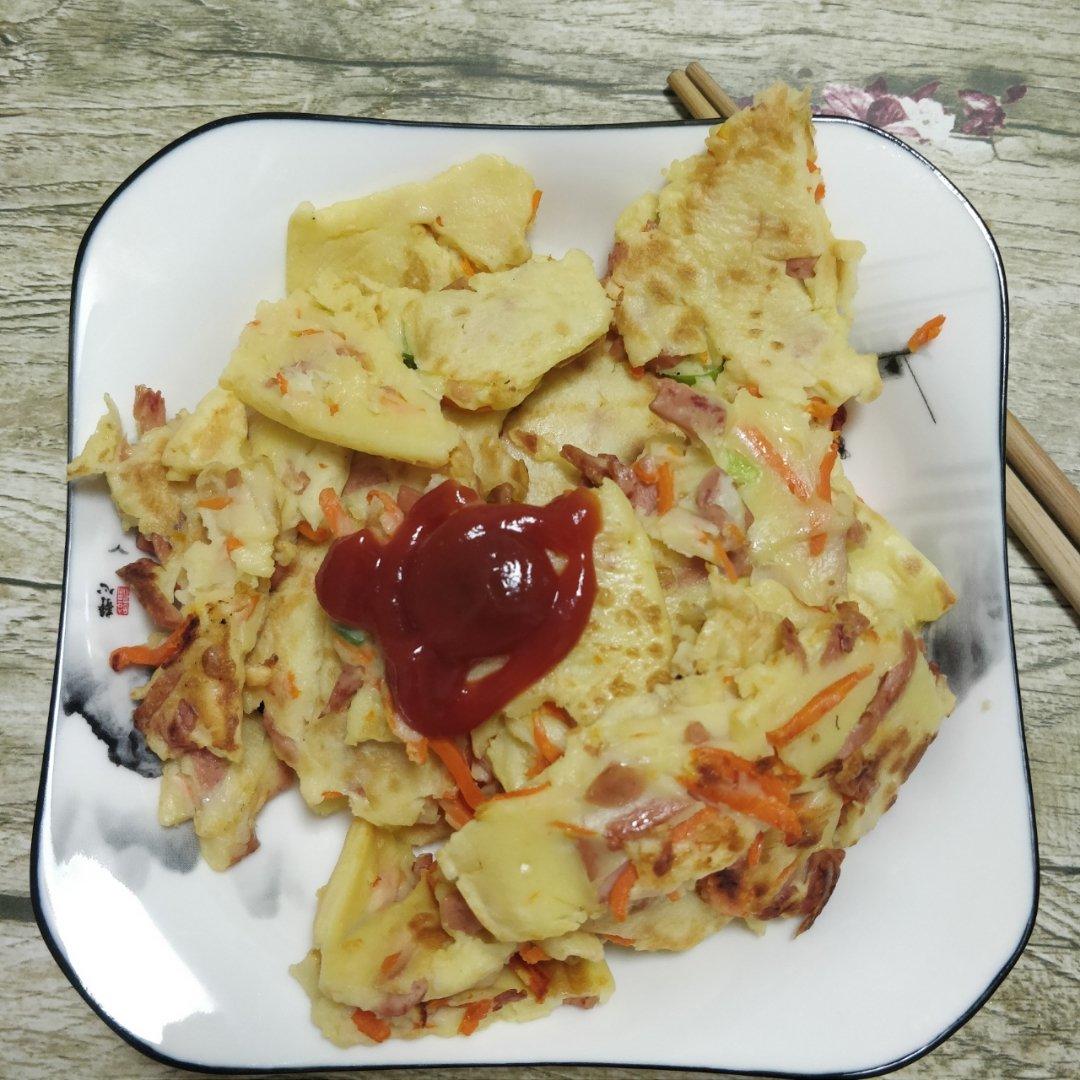 葱花鸡蛋饼
