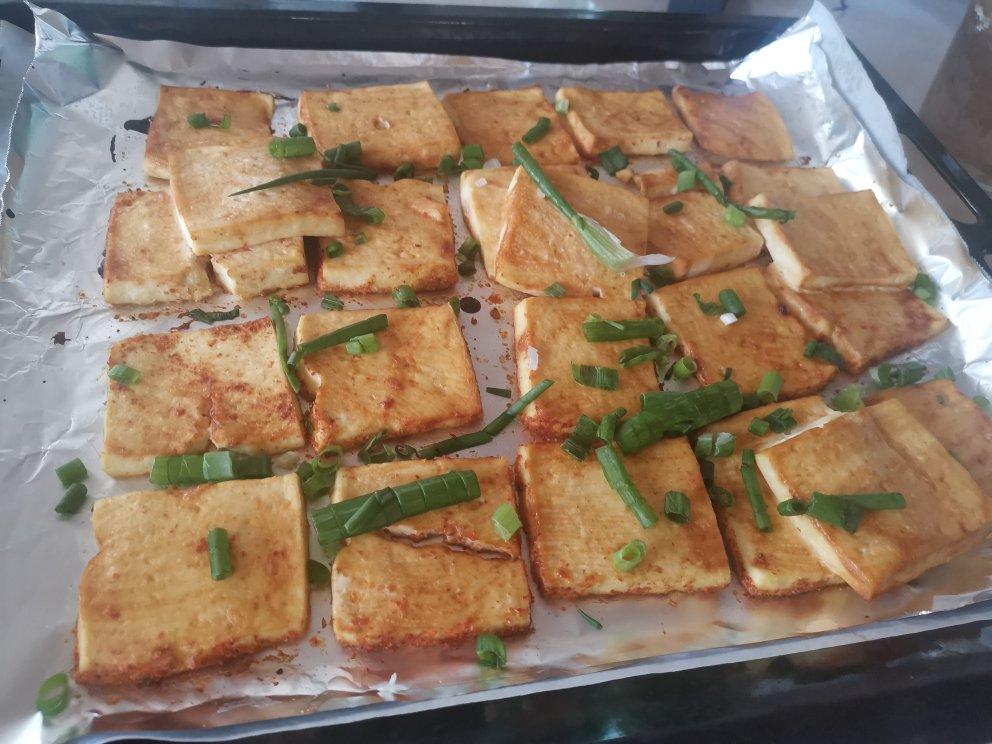 香辣孜然烤豆腐（烤箱版）