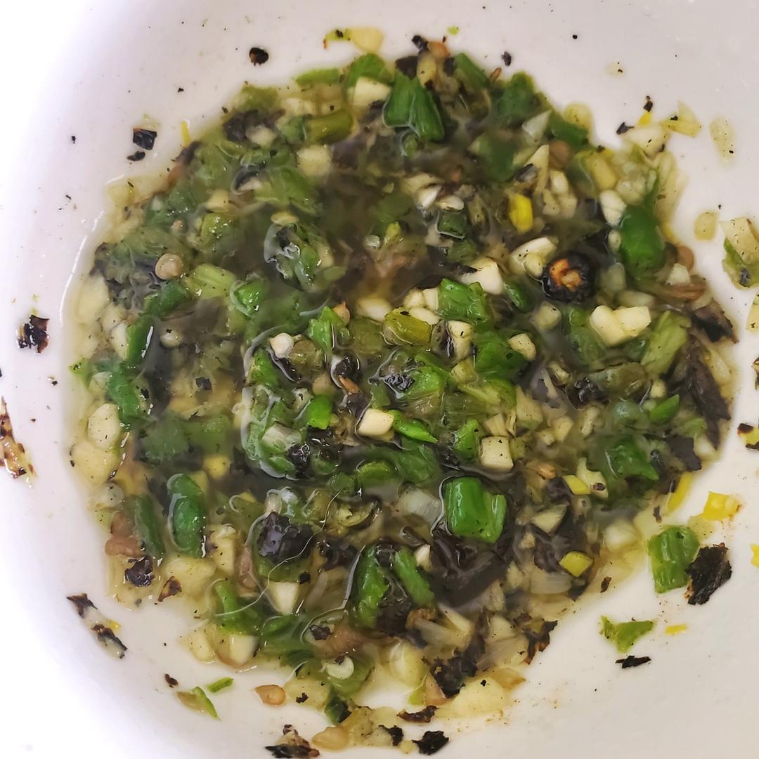 烧椒酱(吃豆花，拌凉菜)