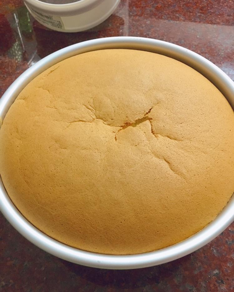 步骤最全面的戚风蛋糕（八寸）做法，成功率高！