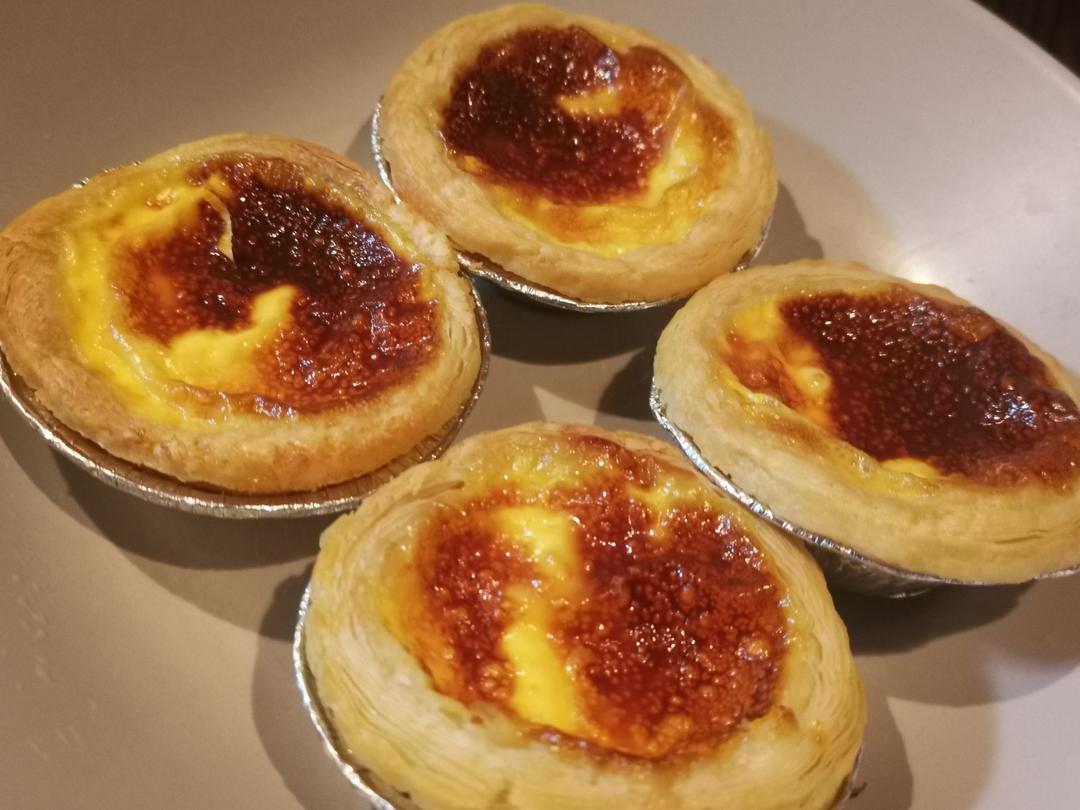 空气炸锅版全蛋葡式蛋挞『秒杀KFC』悠伴空气炸锅