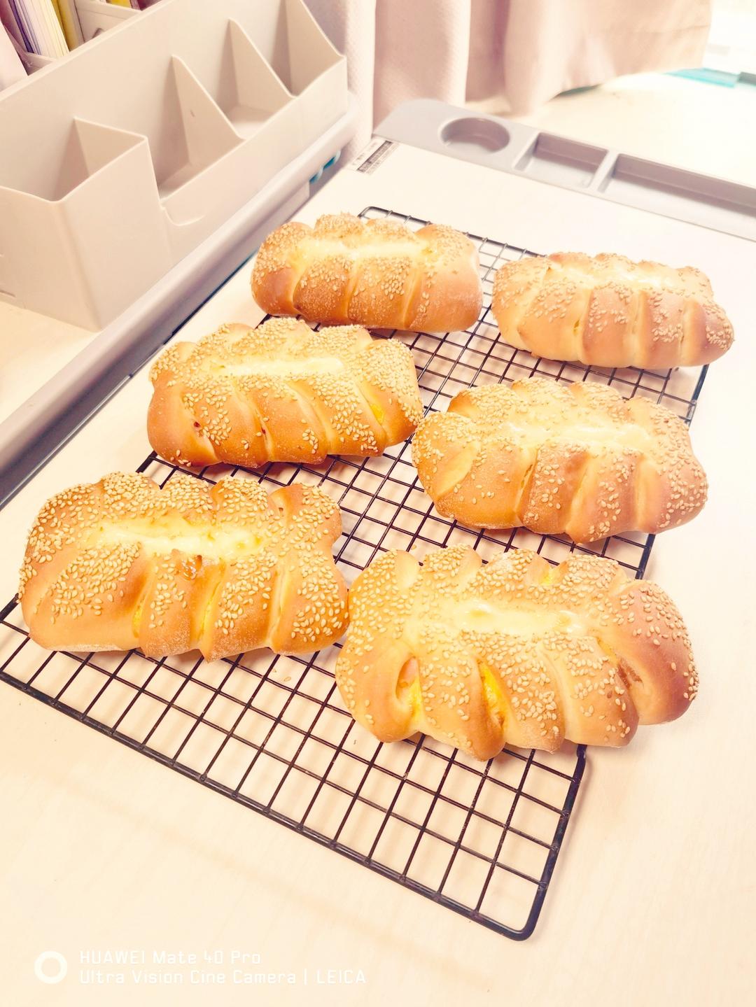 直接法万能面团－培根芝士包