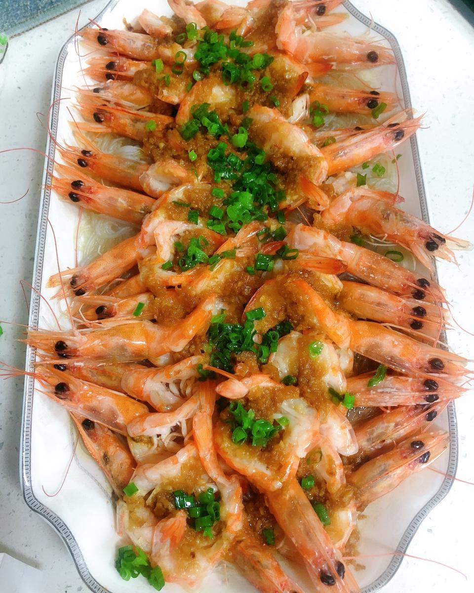 蒜蓉粉丝蒸虾