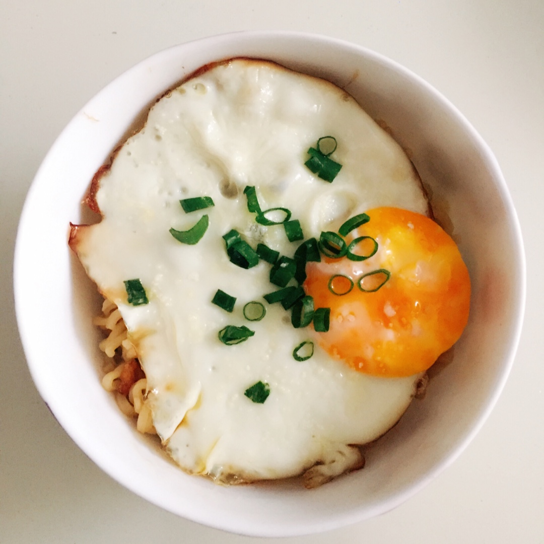 陌上花开鲜花店做的煎鸡蛋