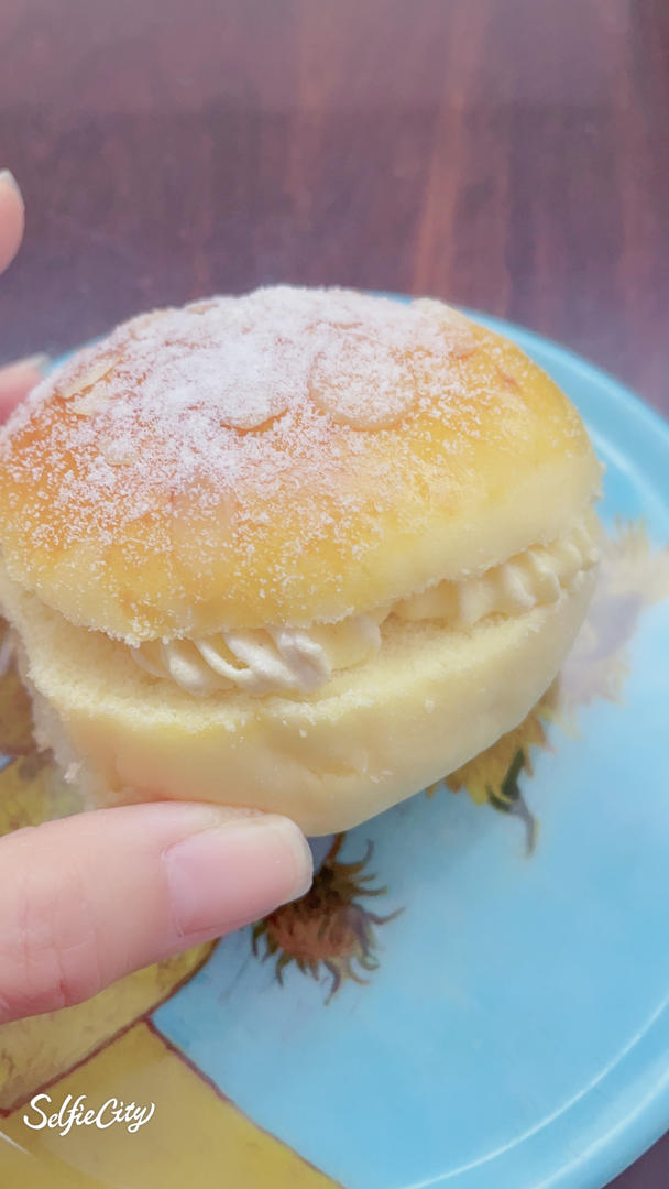 夏日清凉冰面包