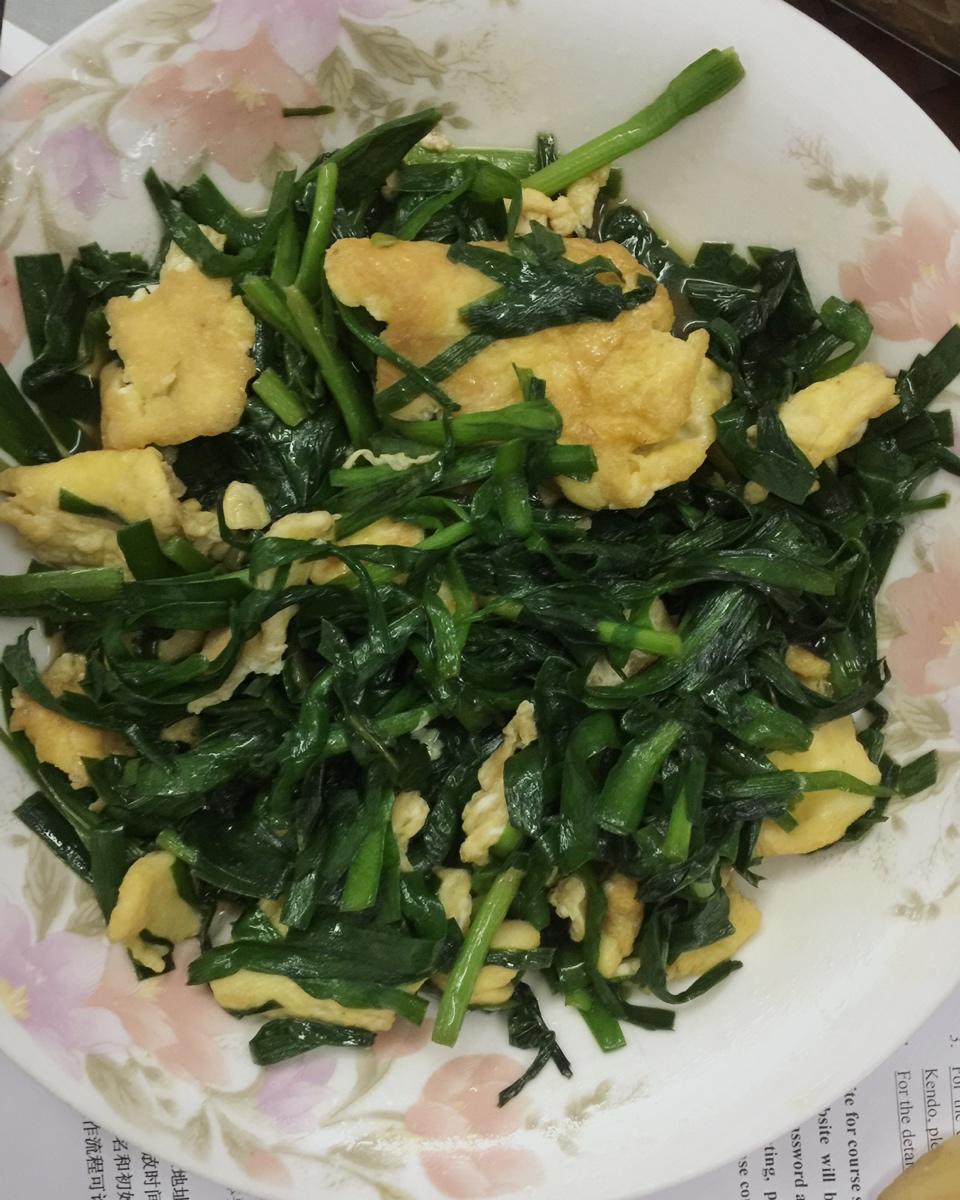 韭菜炒鸡蛋