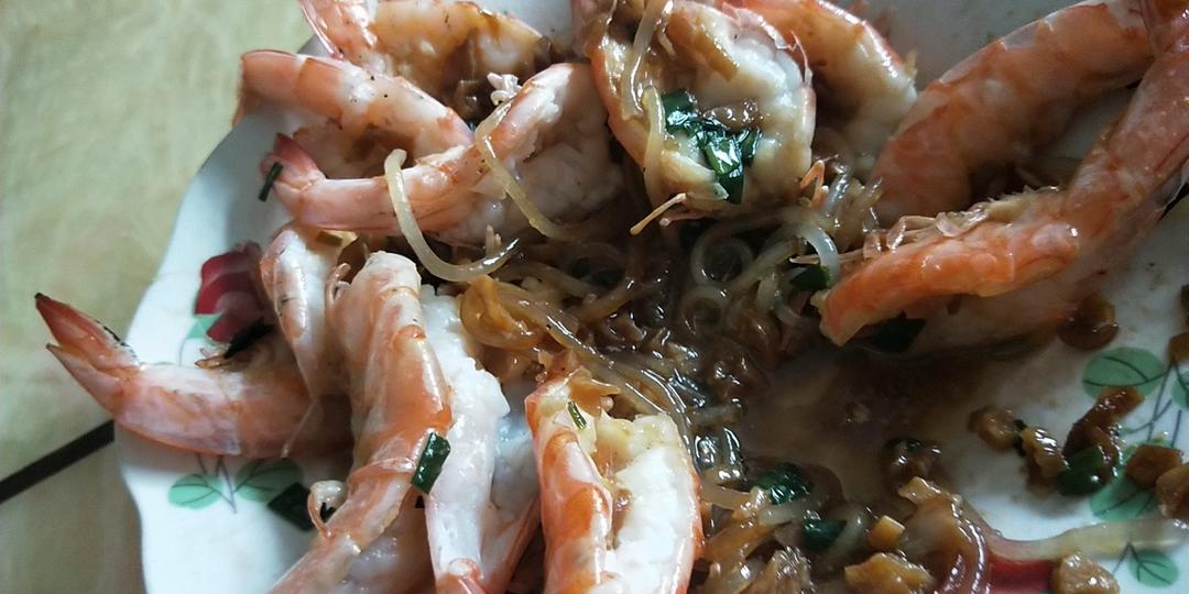 蒜蓉粉丝蒸大虾