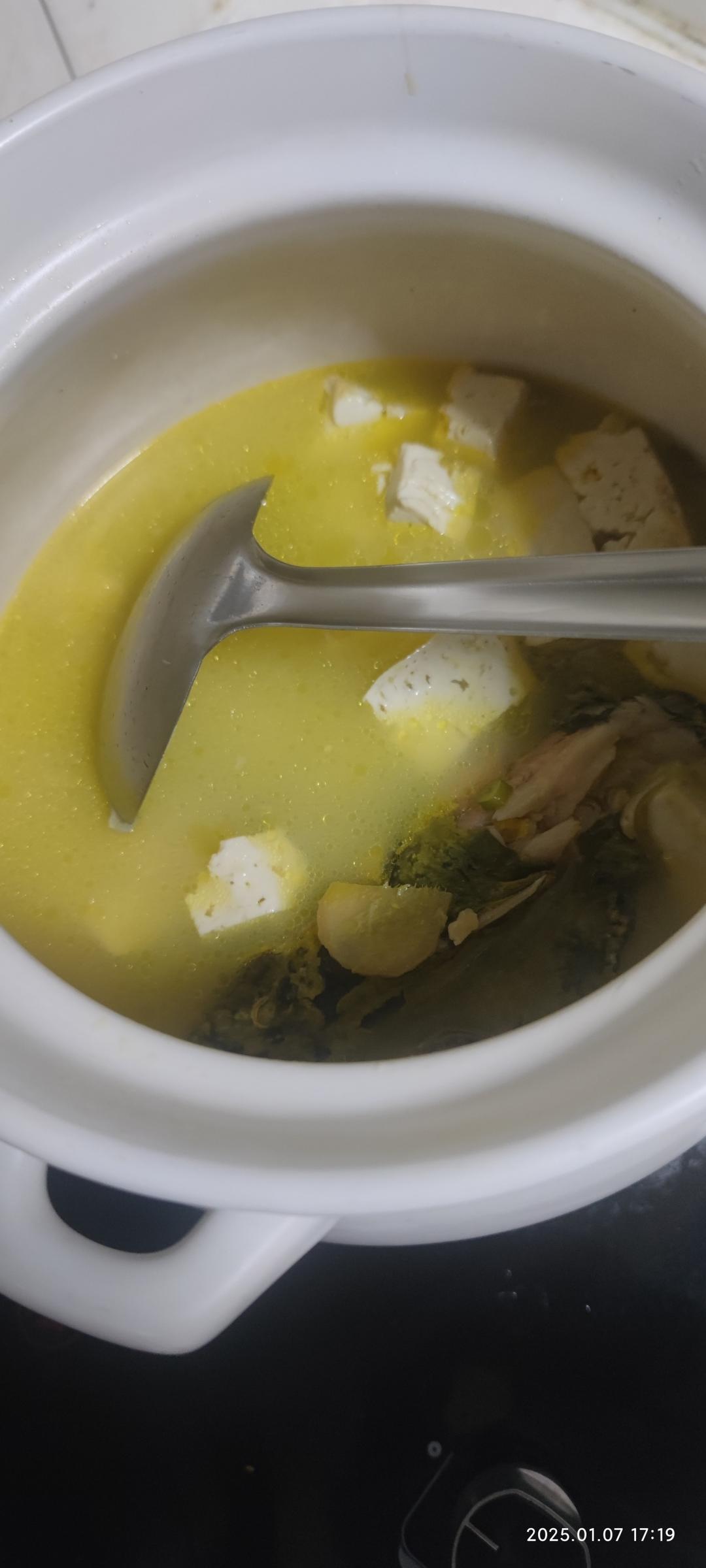 黄刺鱼炖豆腐