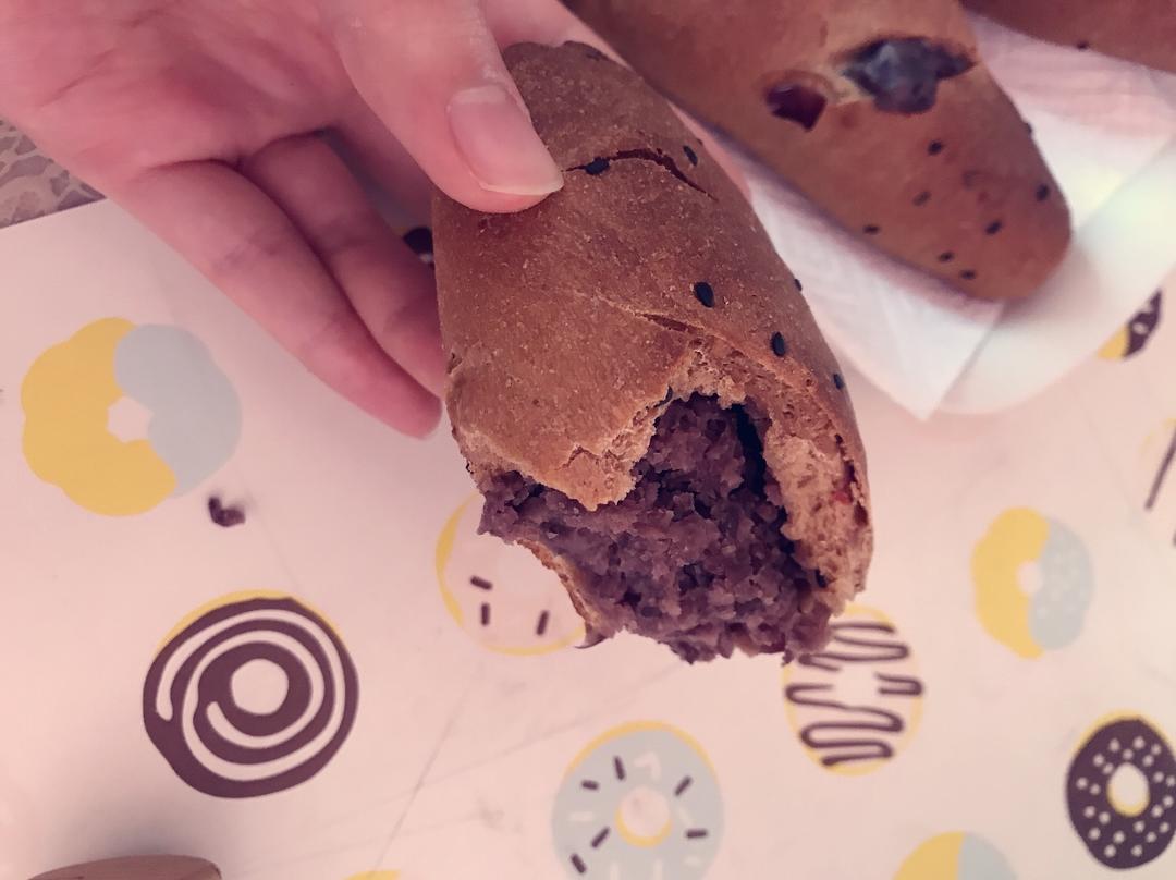 全麦红糖软欧包