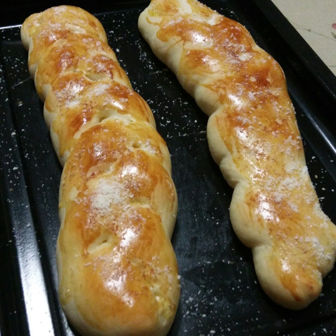 酸奶辫子面包（一次发酵）