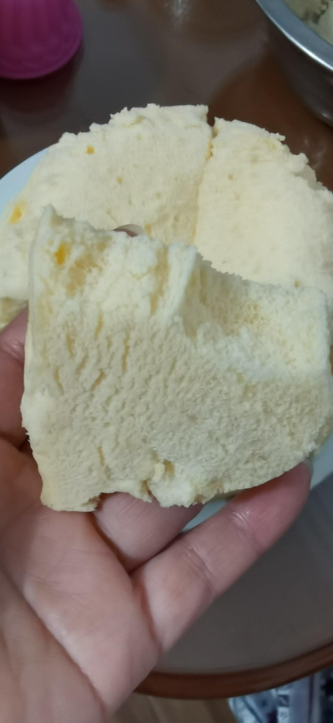 蒸蛋糕🎂不锈钢盆蒸蛋糕