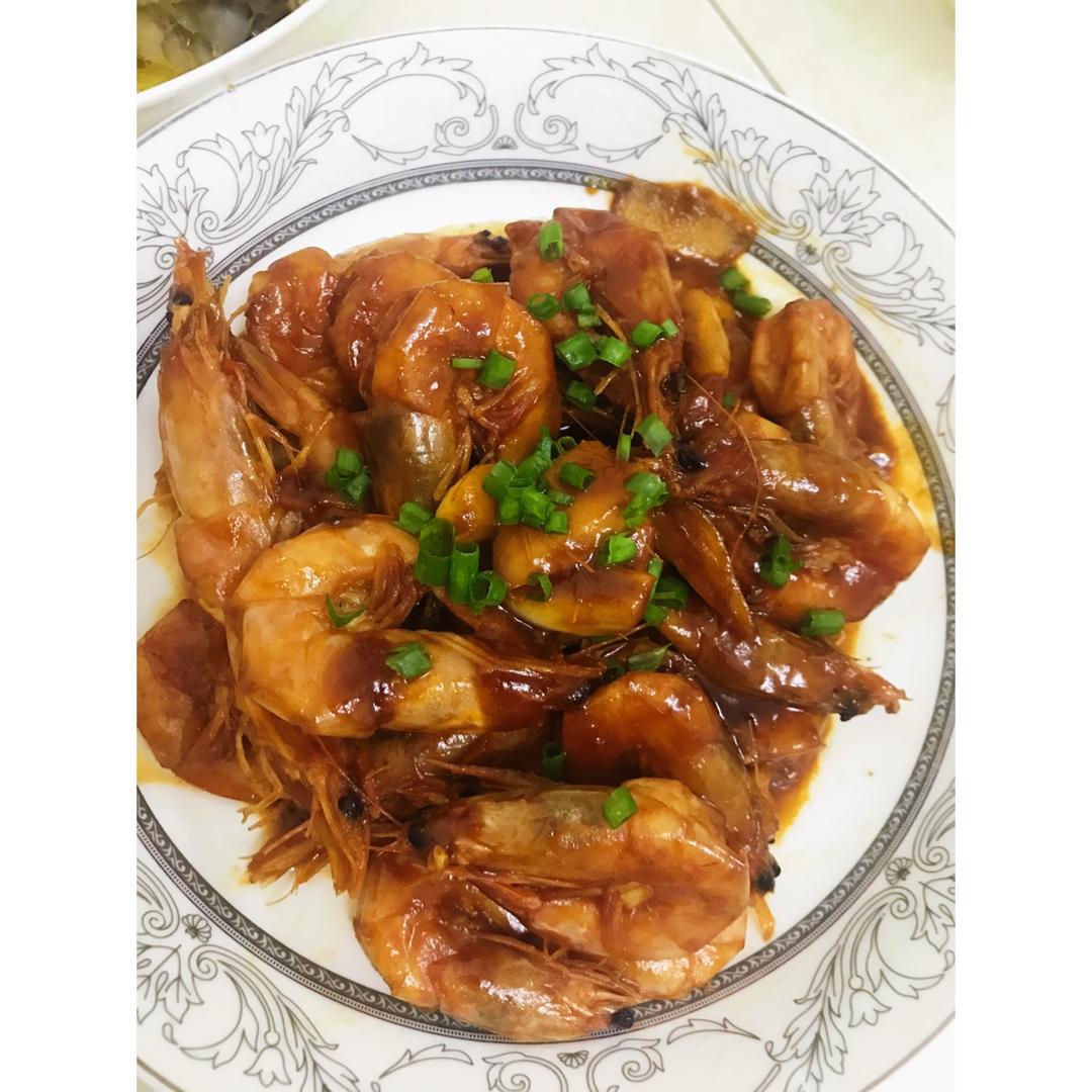 油焖大虾