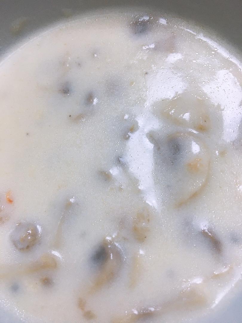 奶油蘑菇汤（完美比例版）