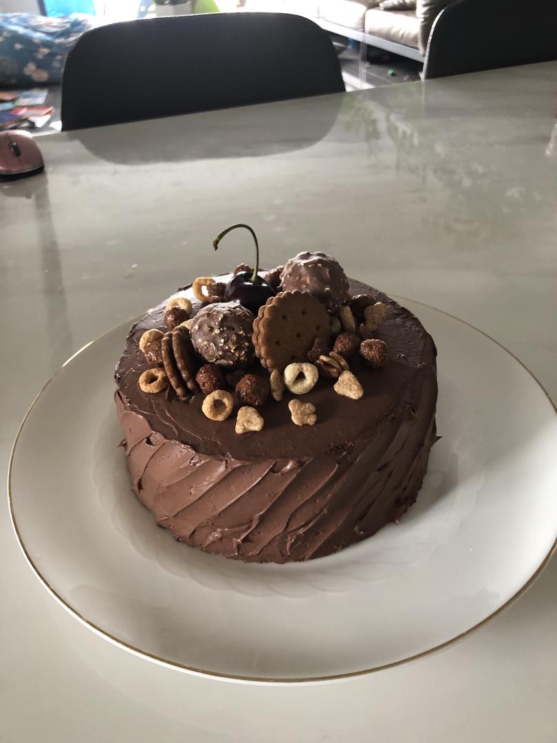 巧克力奶油蛋糕