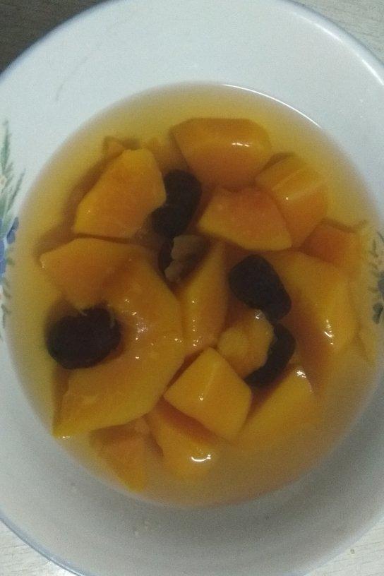 木瓜红枣糖水