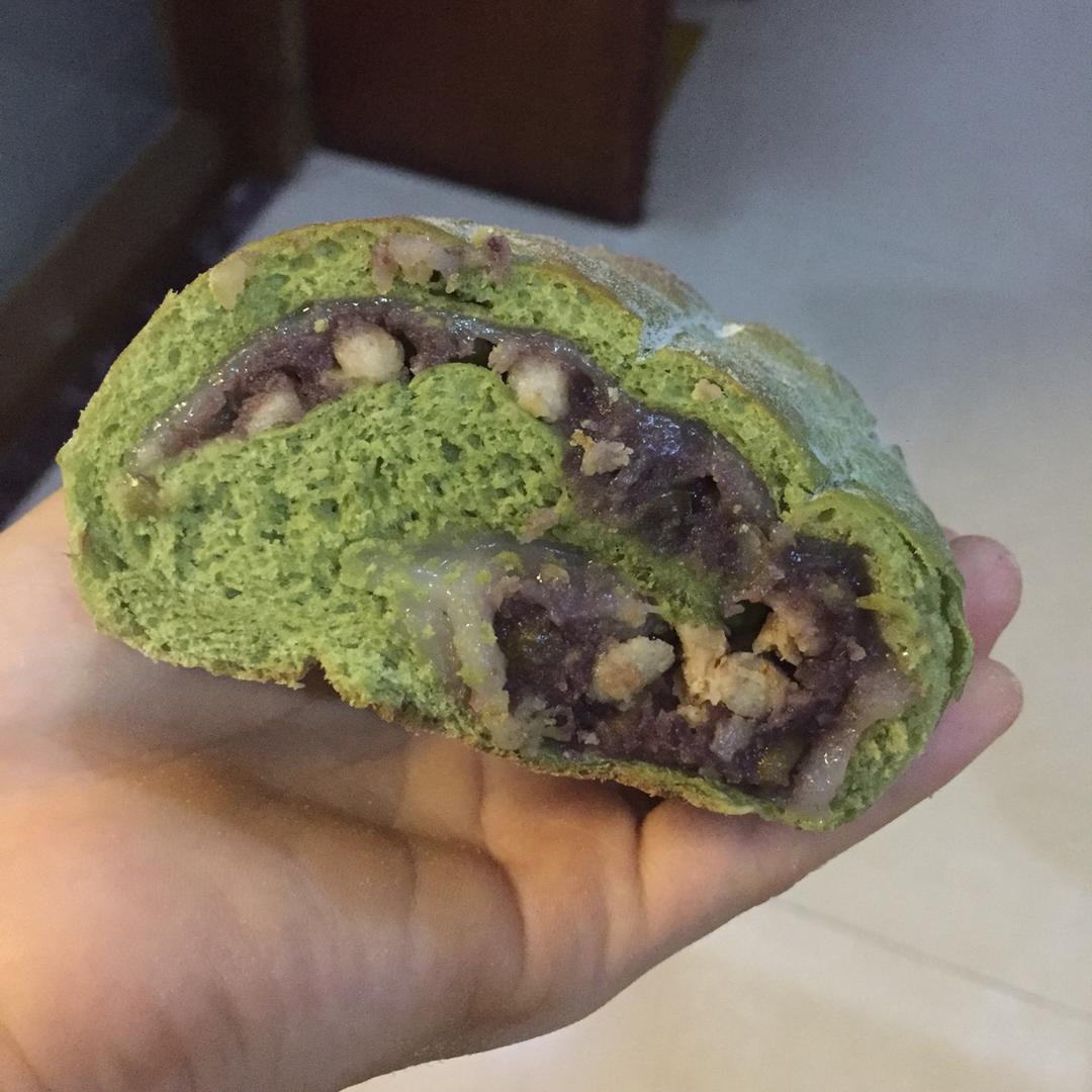 麻薯夹心可可（抹茶）软欧