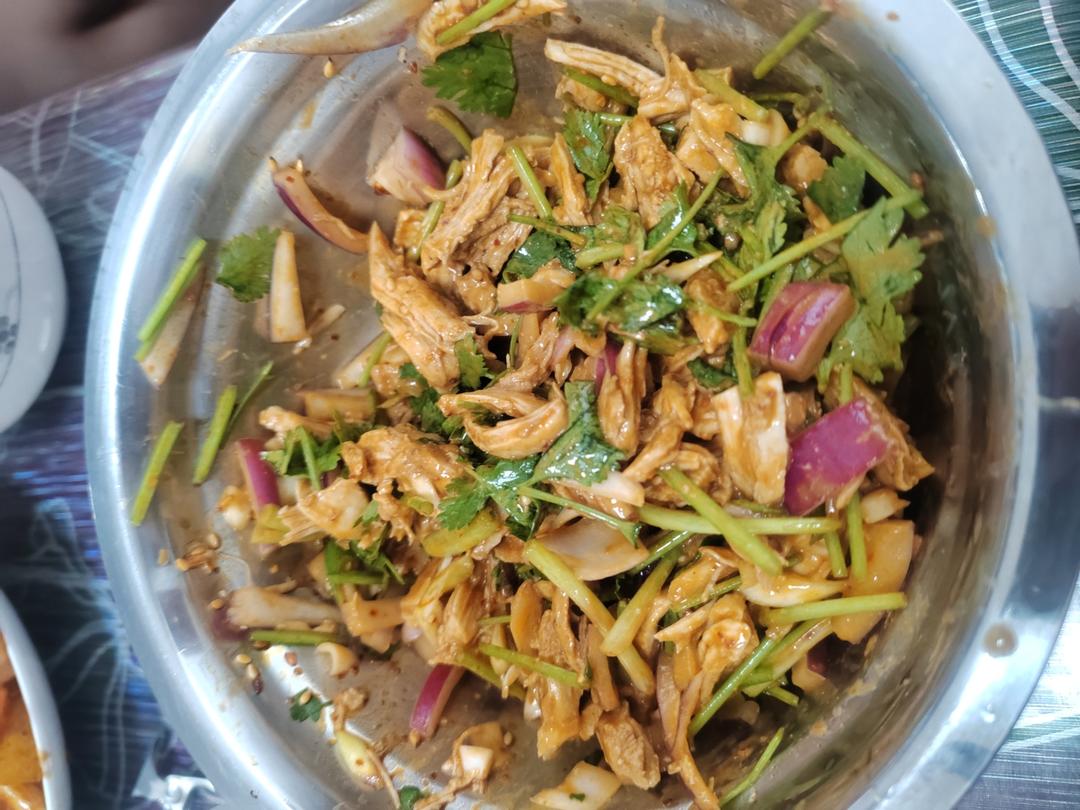 枫之味道～麻辣鸡丝的做法