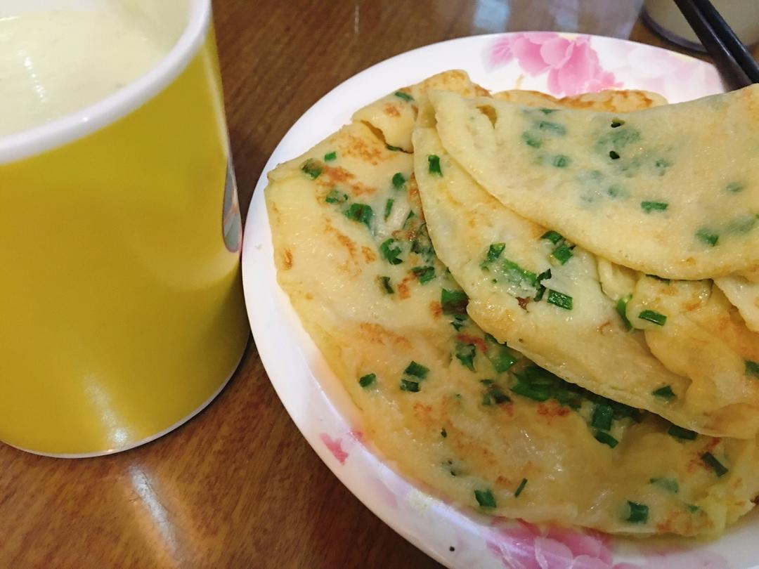 奶香葱花蛋饼（低筋面粉版）