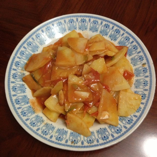 番茄土豆片