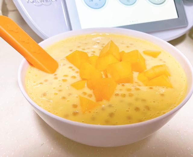 芒果牛奶西米露的做法