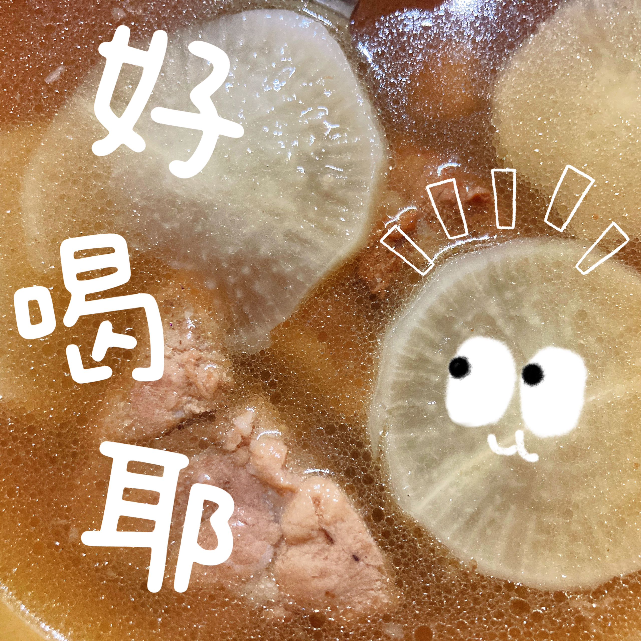 清炖排骨萝卜汤