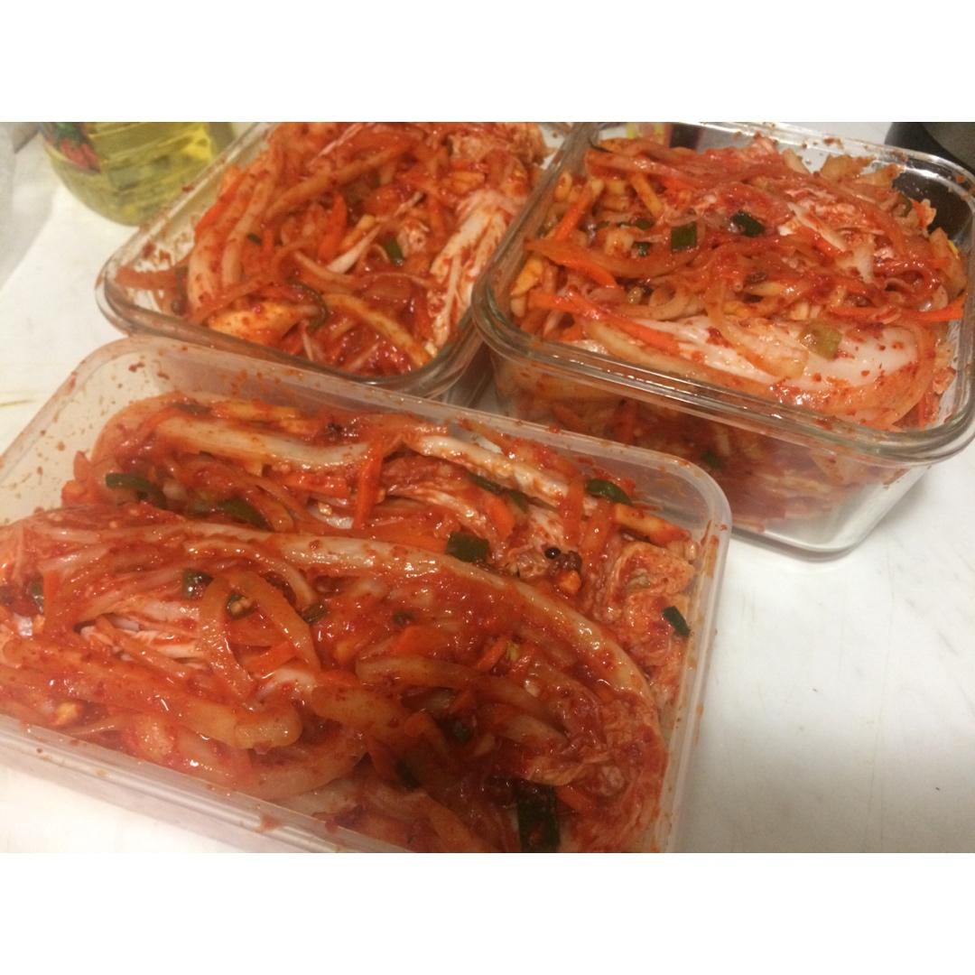 韩式泡菜（辣白菜）