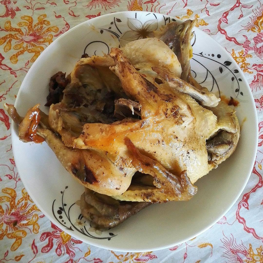 电饭煲版盐焗鸡