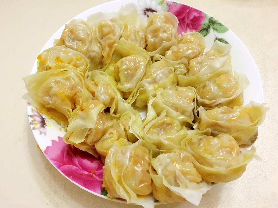 balocarv做的南瓜蒸馄饨