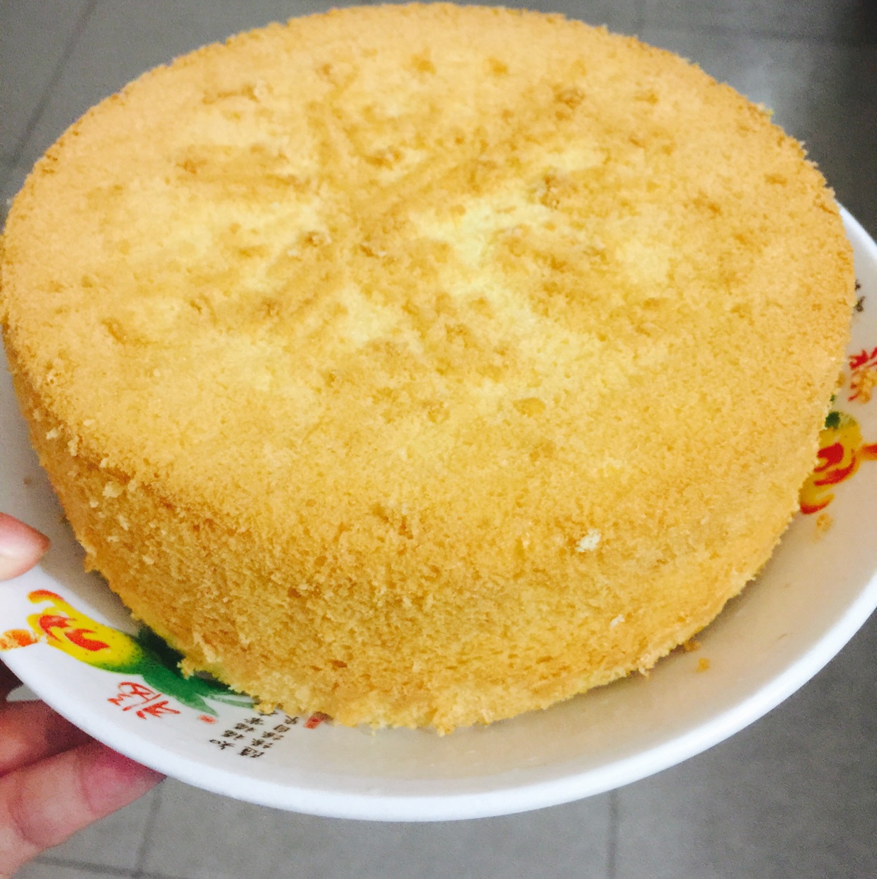 6寸戚风蛋糕（2蛋）