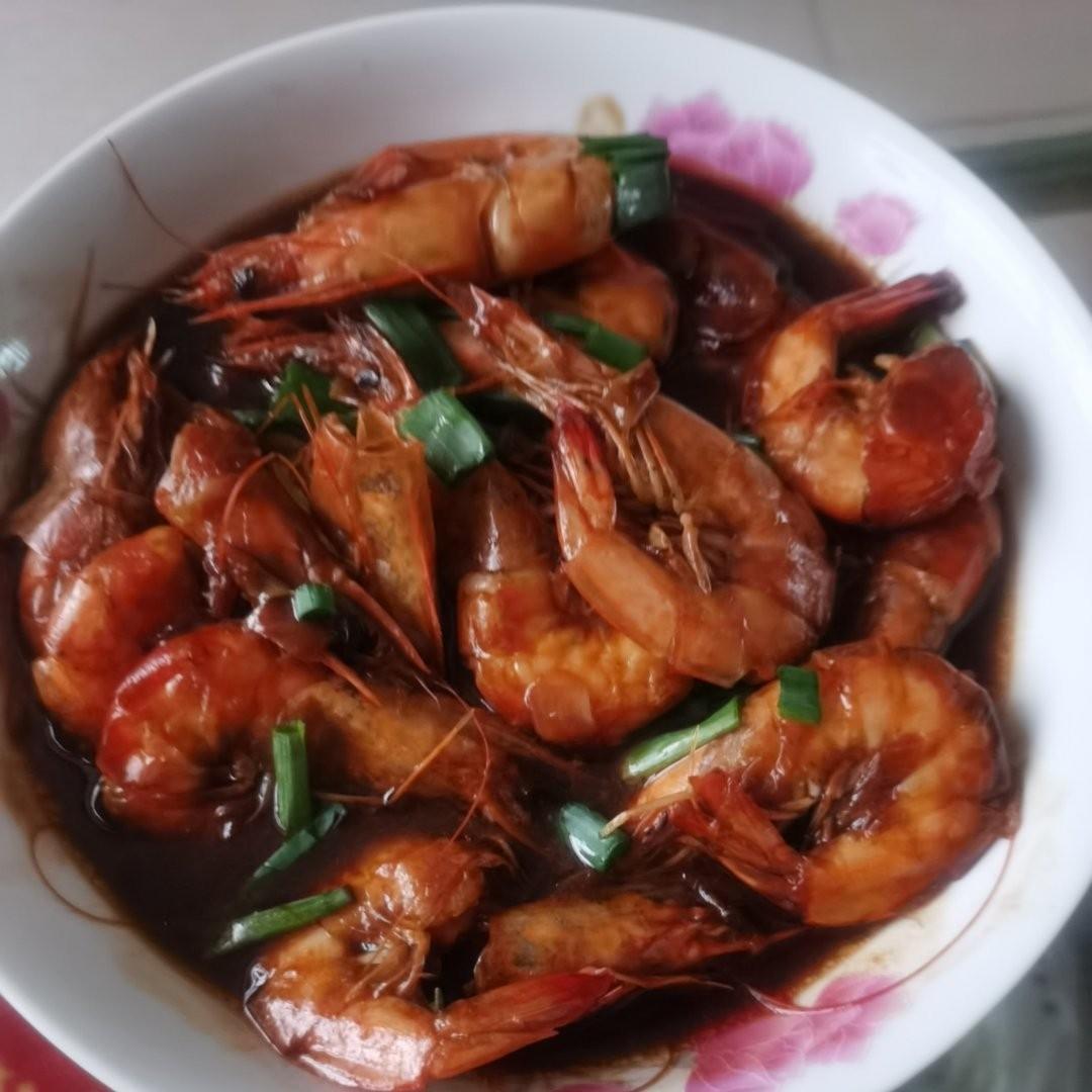 家庭版油焖大虾