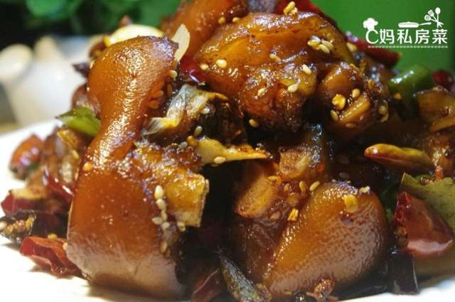 私房香辣猪蹄๑