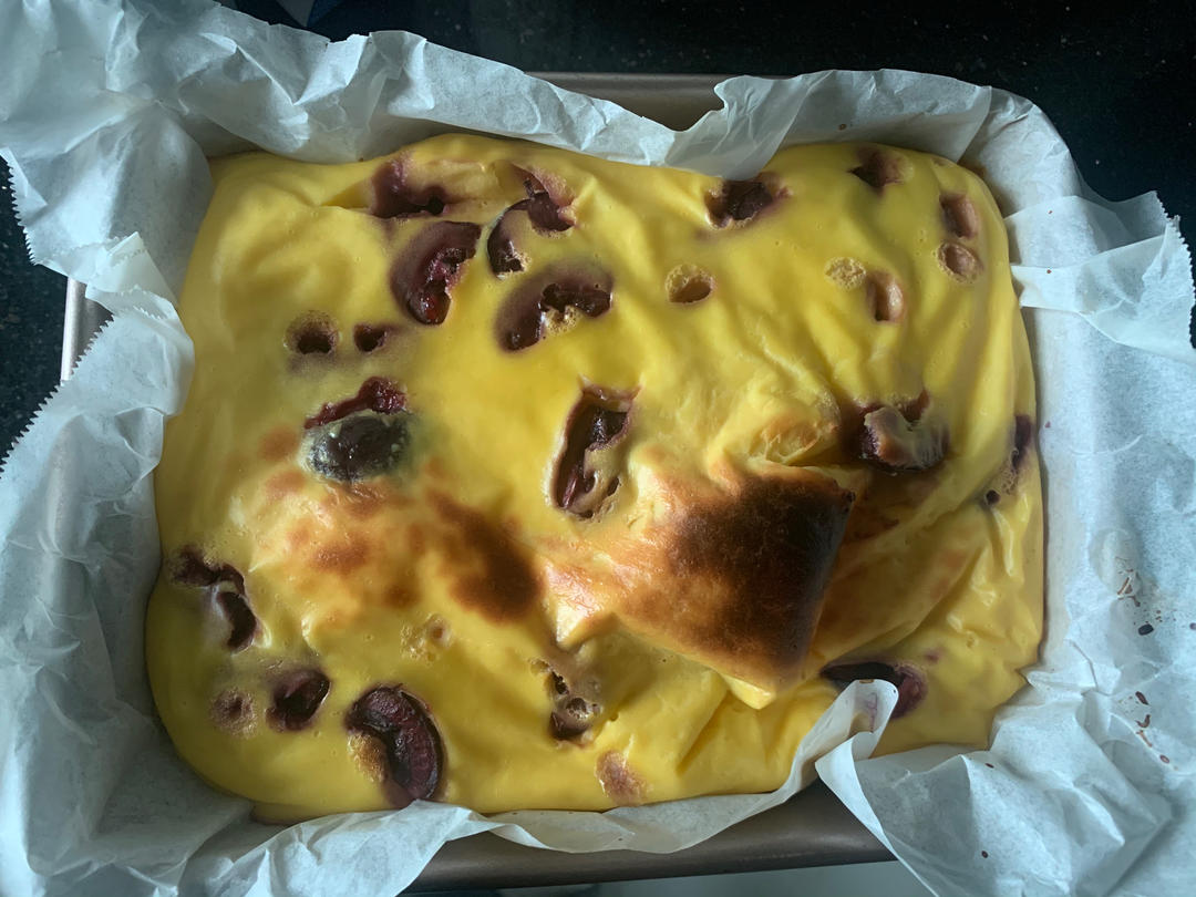 酸奶蓝莓蛋糕（低脂低卡）-烤箱版食谱