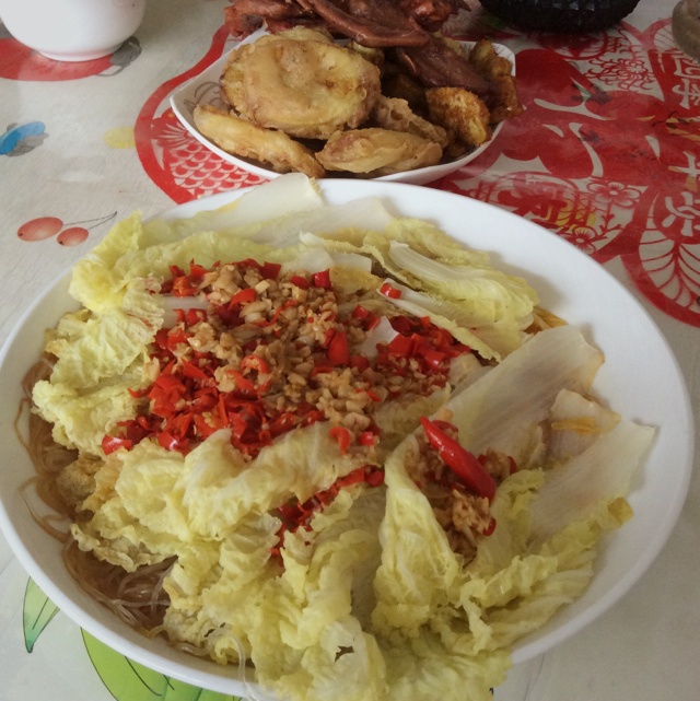 蒜蓉粉丝娃娃菜