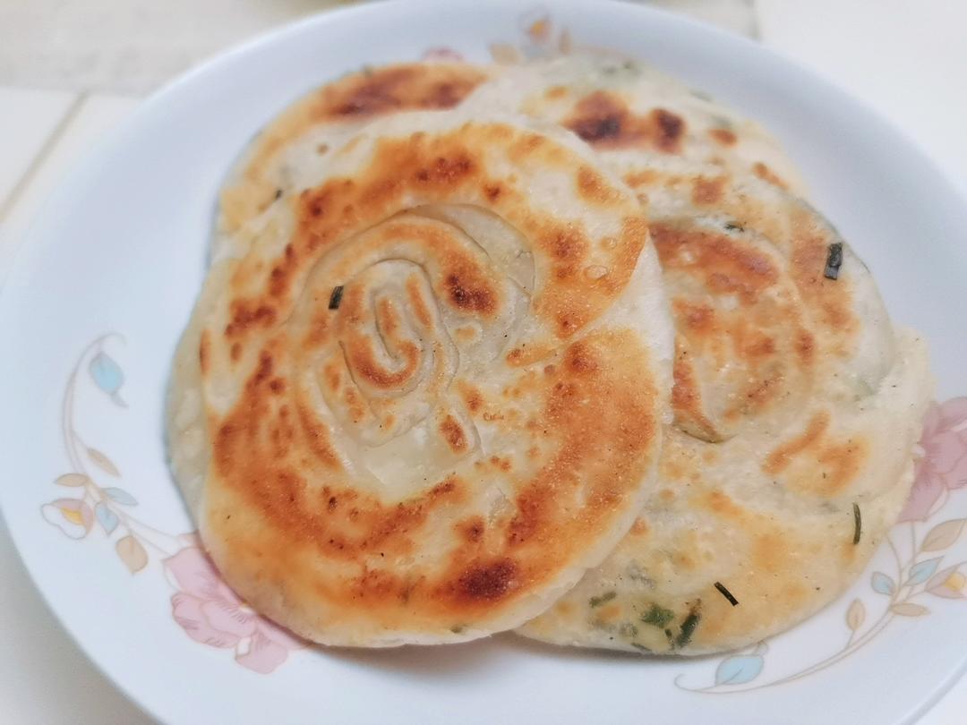 饺子皮葱油饼