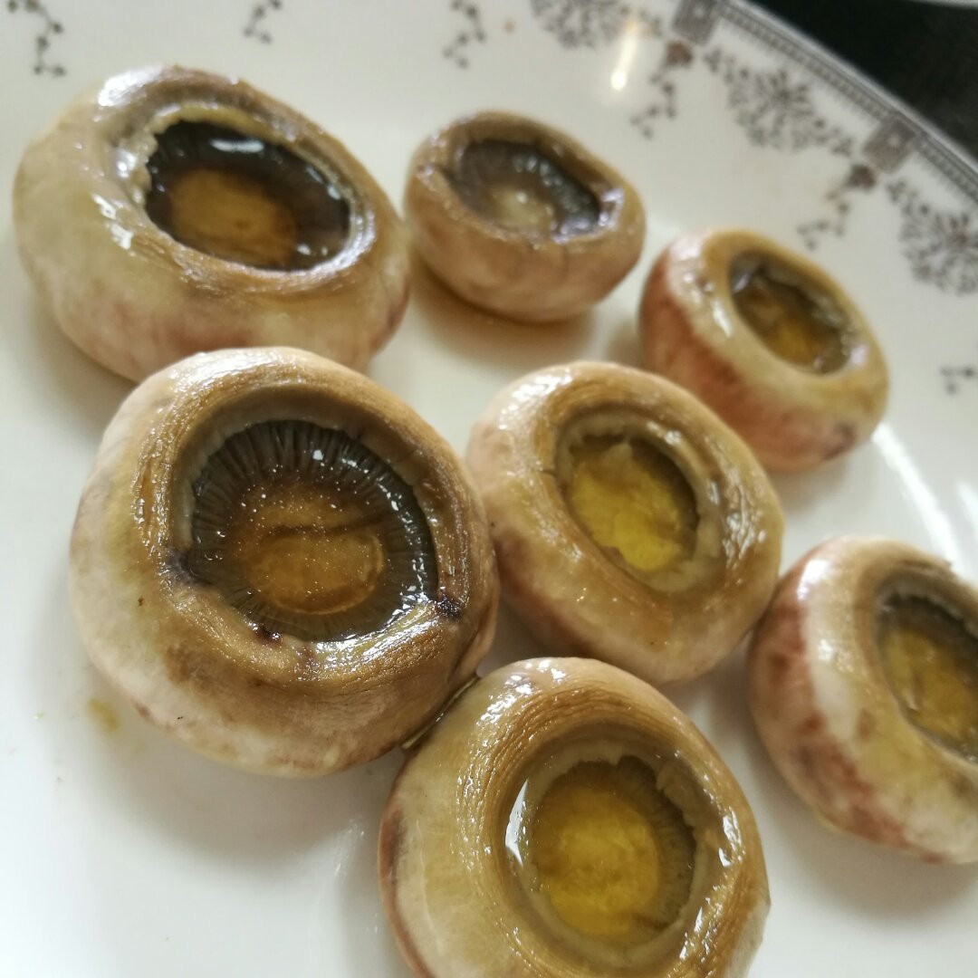 保留最原始鲜味儿的煎口蘑