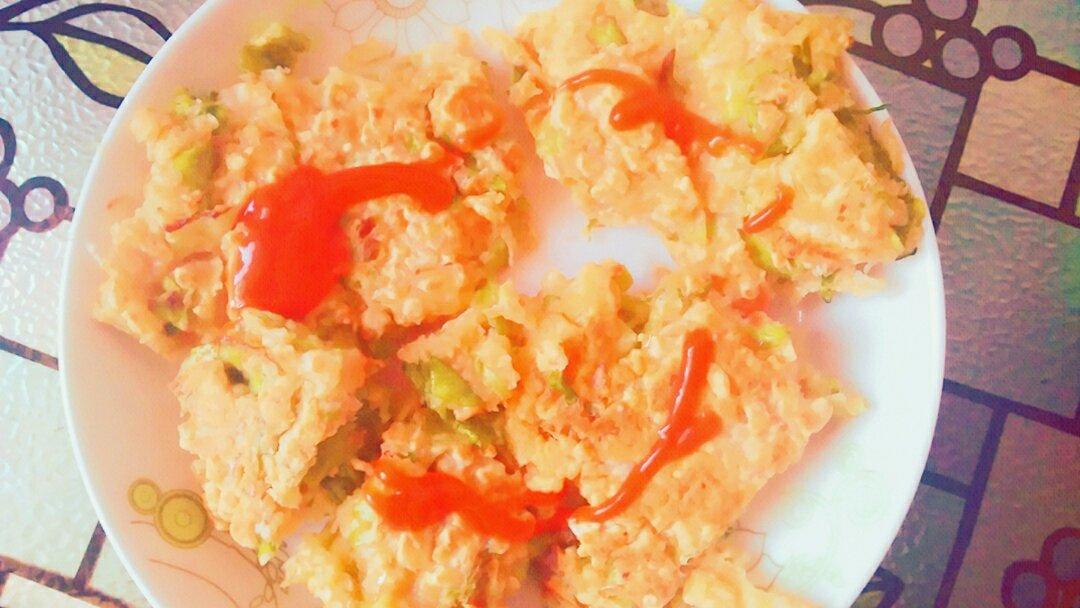 时蔬燕麦饼（快手早餐饼）